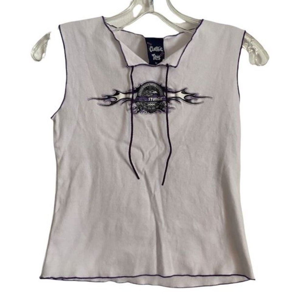 Vintage Sturgis 2006 Motorcycle Rally Women's Tank Top Size M